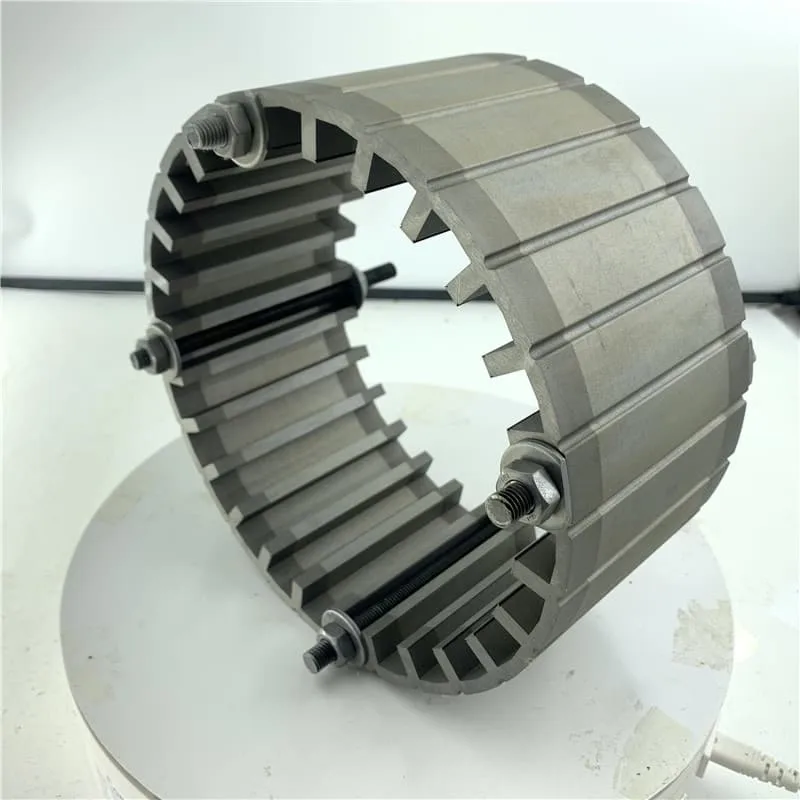 High performance high-speed motor core stator